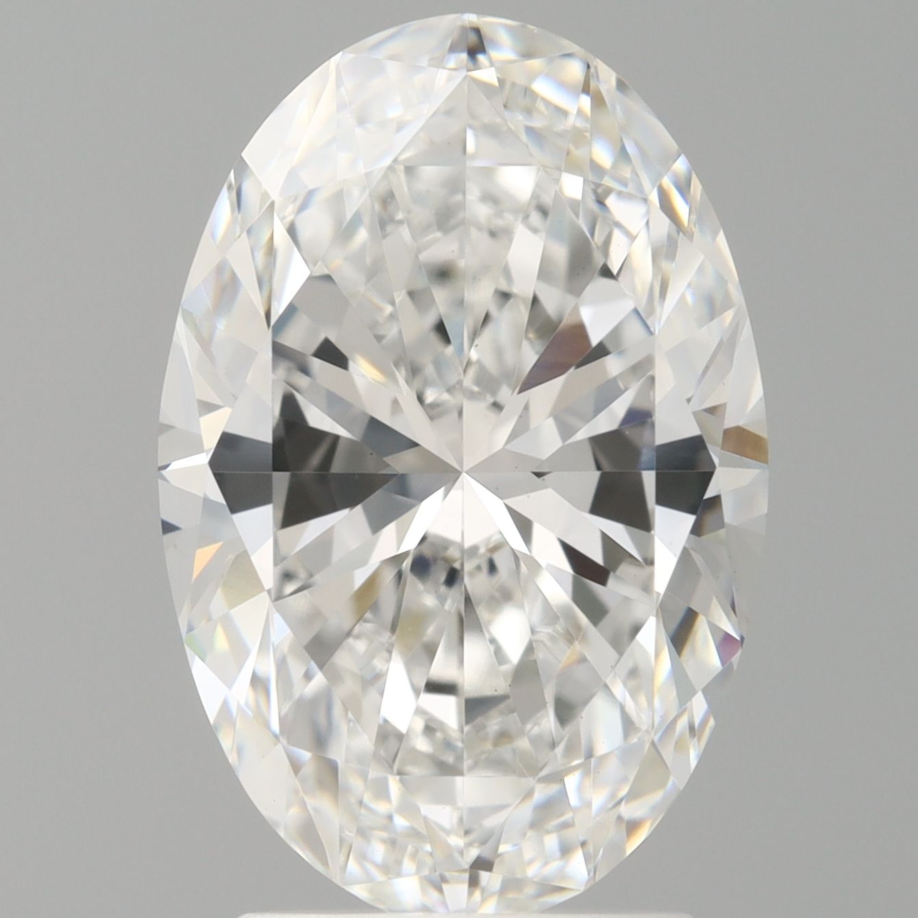 3.05 ct. oval Lab Grown Diamond front image