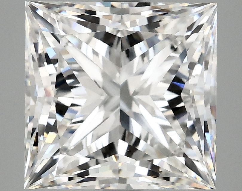 4.13 ct. princess Lab Grown Diamond front image