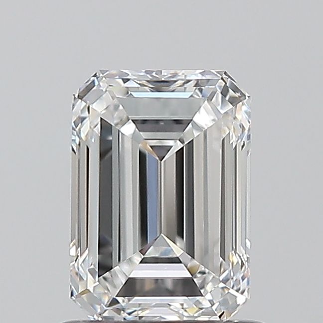 Diament szmaragdowy, 1.01 ct, D, VVS2