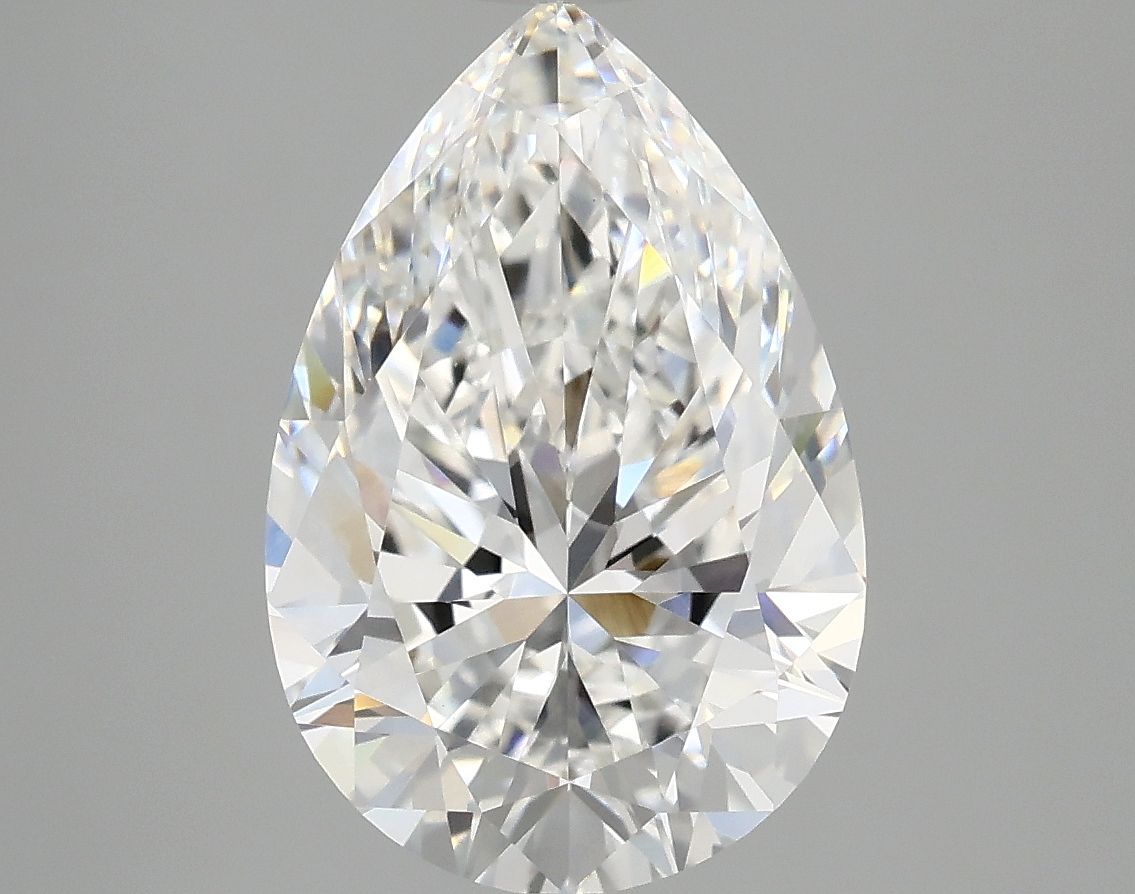 4.10 ct. pear Lab Grown Diamond front image