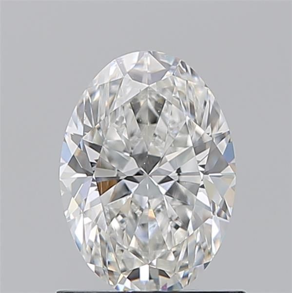 Diament owalny, 1.01 ct, F, VS2