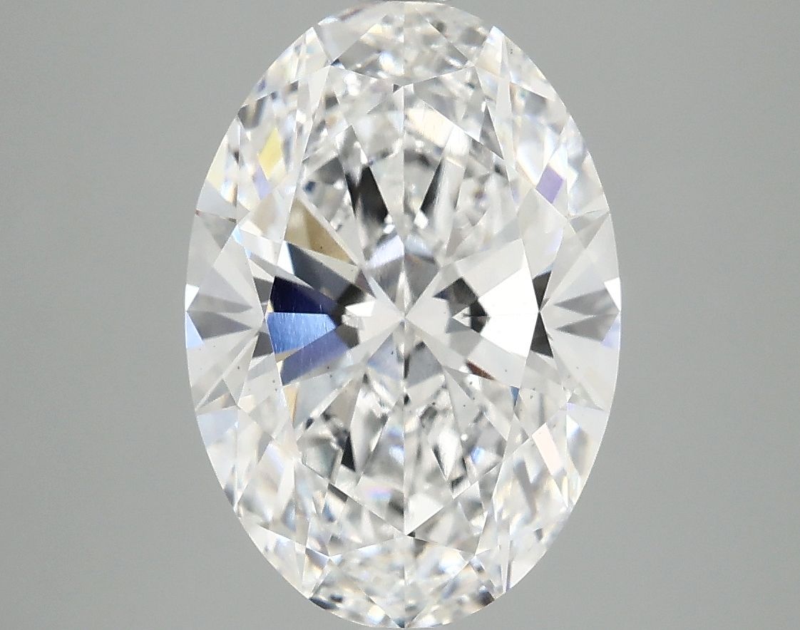 3.93 ct. oval Lab Grown Diamond front image