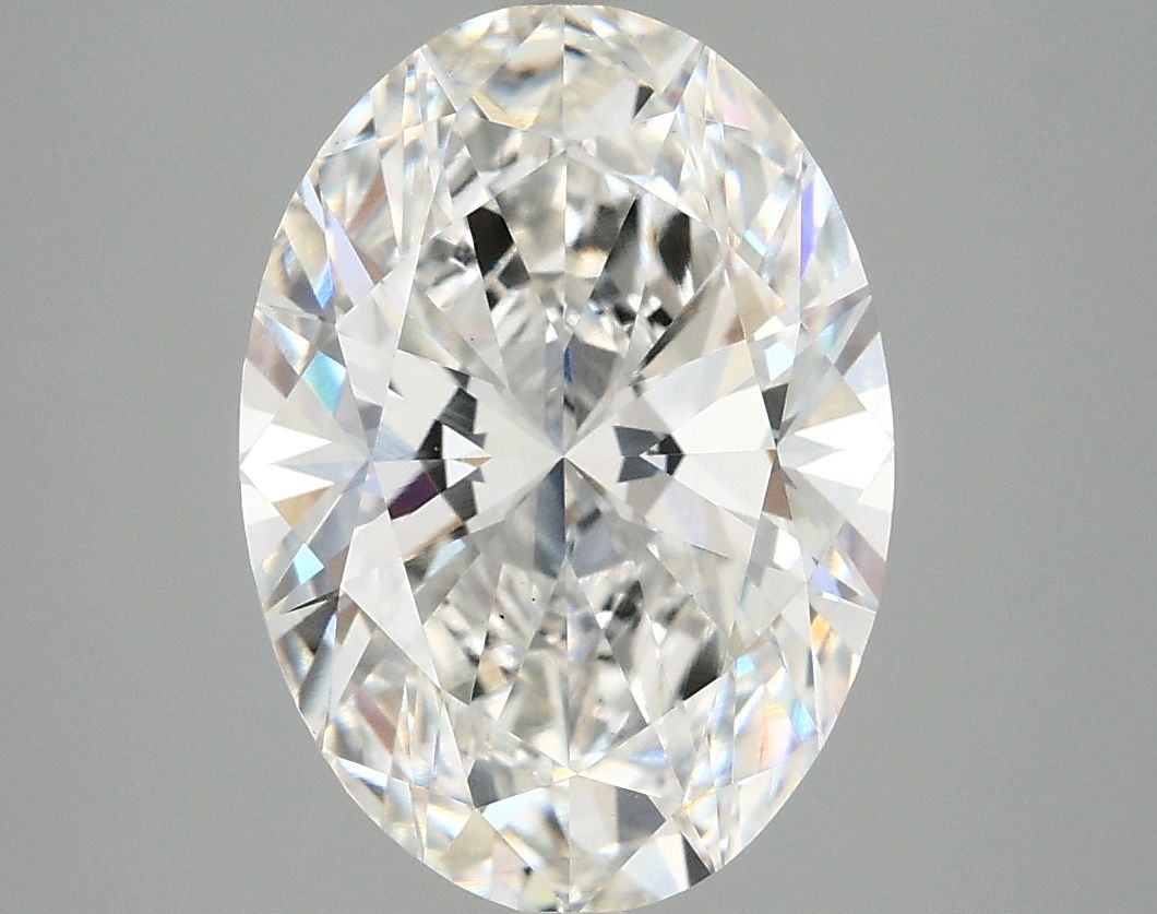 4.02 ct. oval Lab Grown Diamond front image