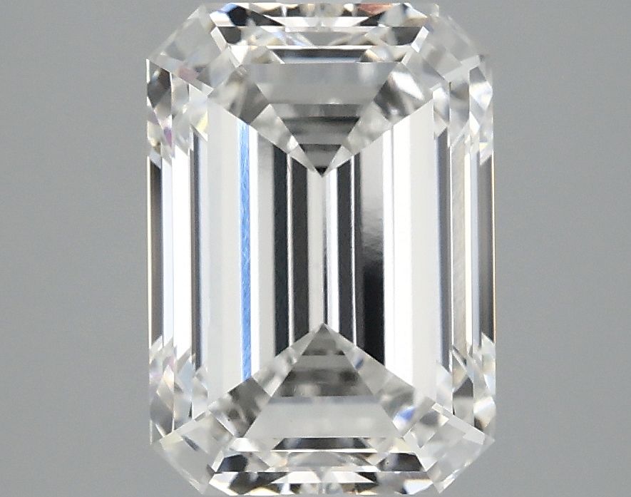 3.12 ct. emerald Lab Grown Diamond front image