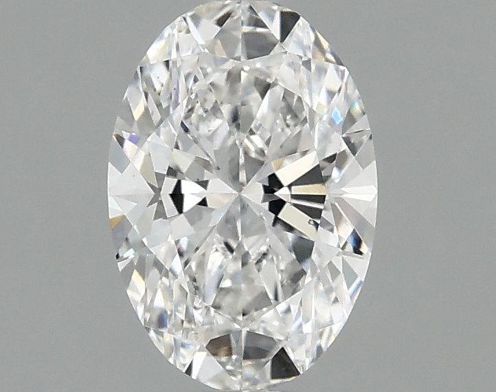 1.10 ct. oval Lab Grown Diamond front image