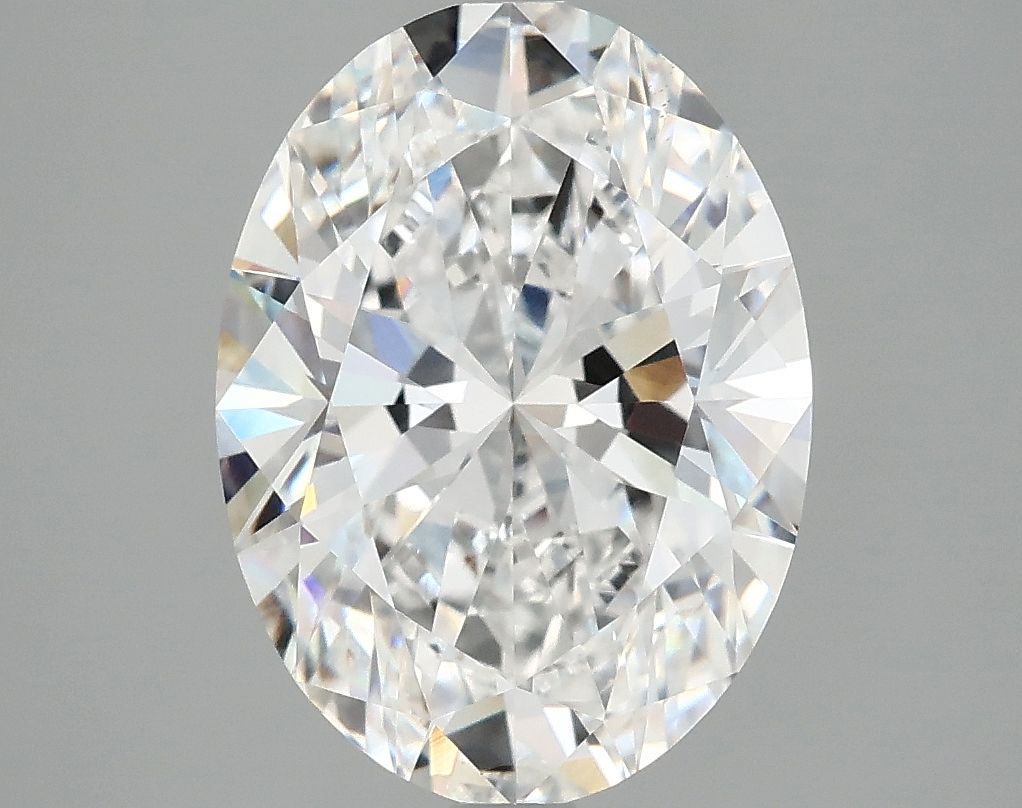 4.10 ct. oval Lab Grown Diamond front image