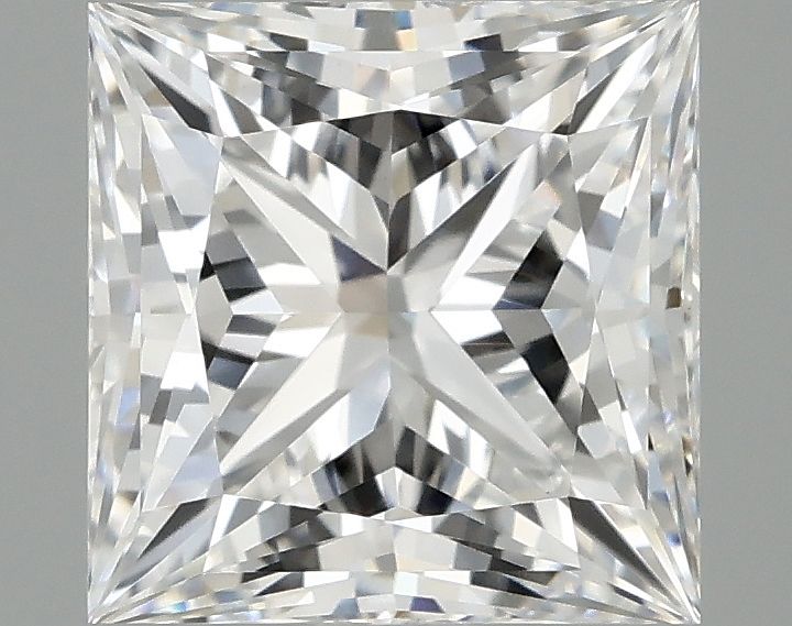 2.10 ct. princess Lab Grown Diamond front image