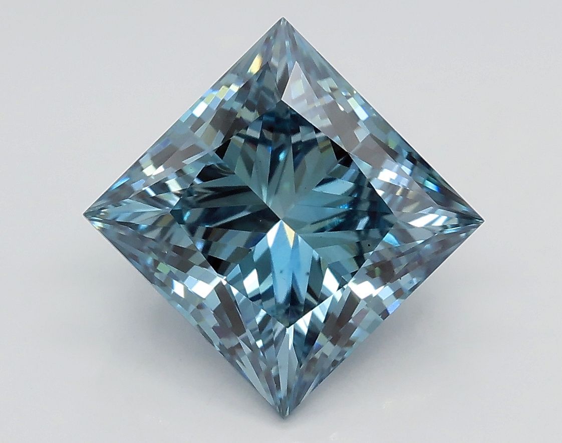 2.90 ct. princess Lab Grown Diamond front image