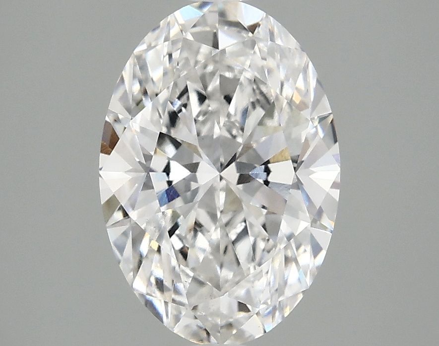 2.10 ct. oval Lab Grown Diamond front image