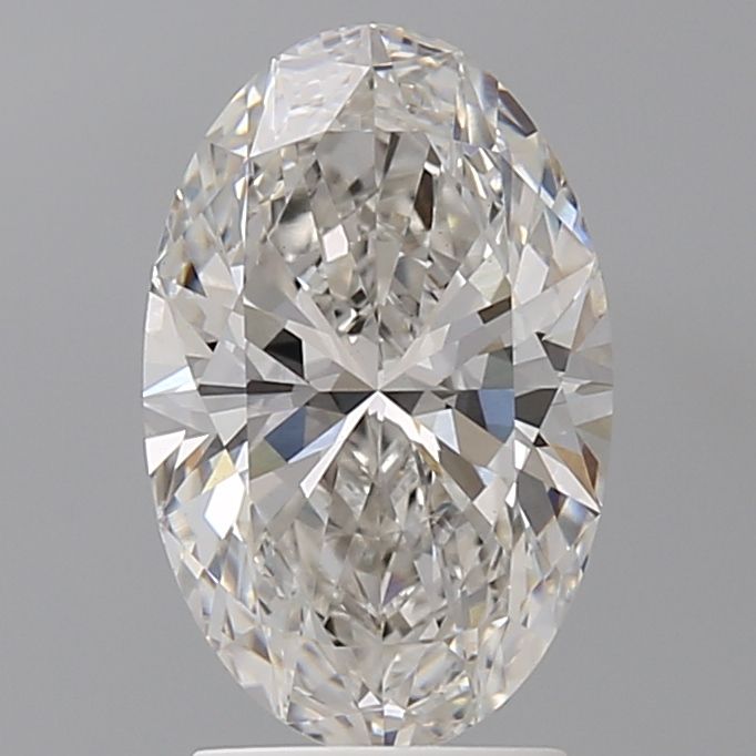 2.56 ct. oval Lab Grown Diamond front image