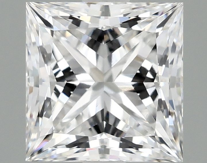 2.10 ct. princess Lab Grown Diamond front image