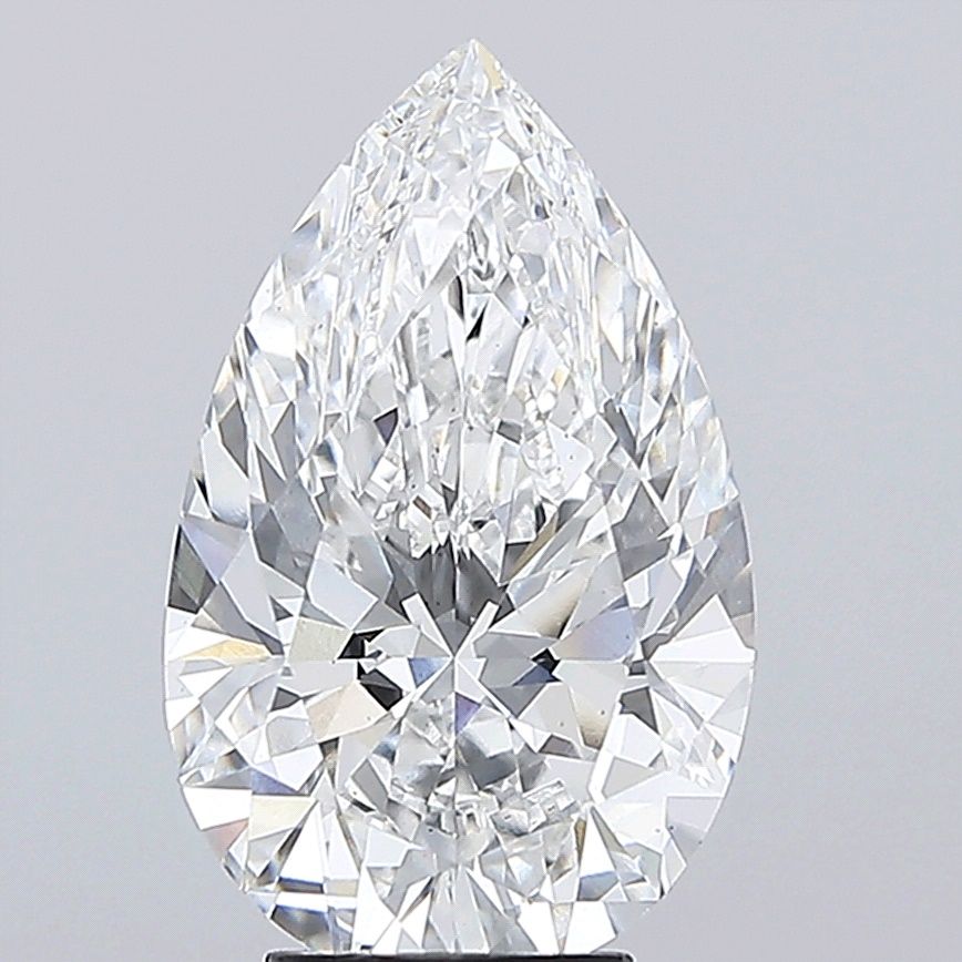 5.04 ct. pear Lab Grown Diamond front image