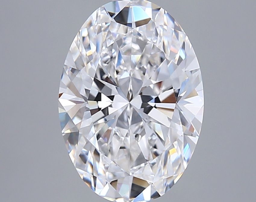 3.04 ct. oval Lab Grown Diamond front image