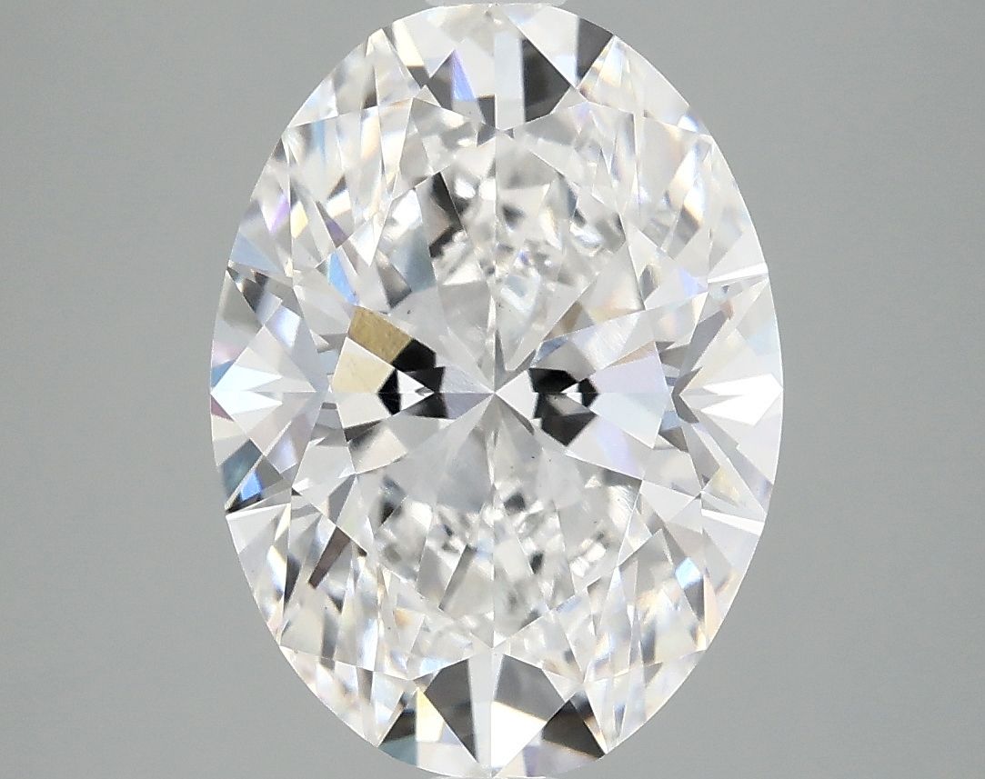 4.09 ct. oval Lab Grown Diamond front image