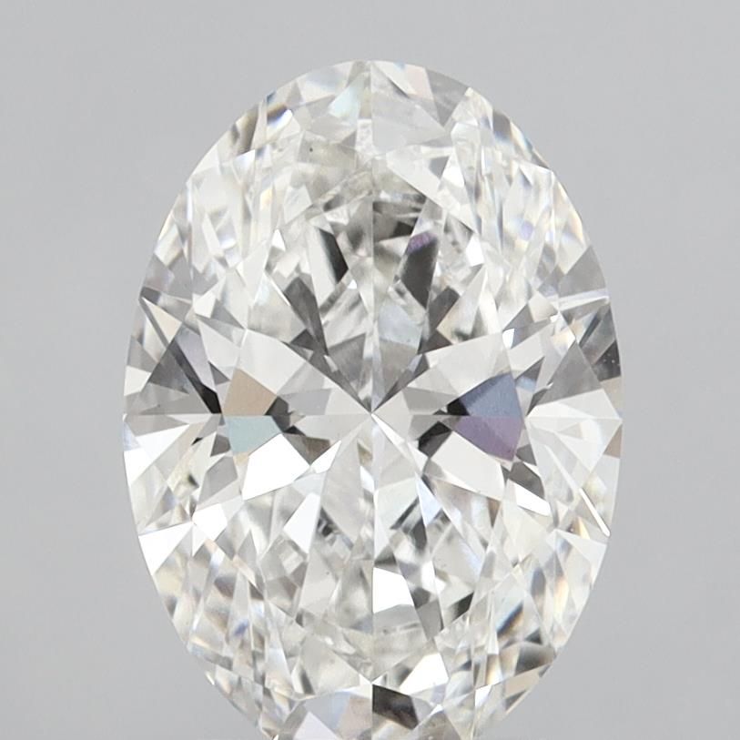 3.08 ct. oval Lab Grown Diamond front image
