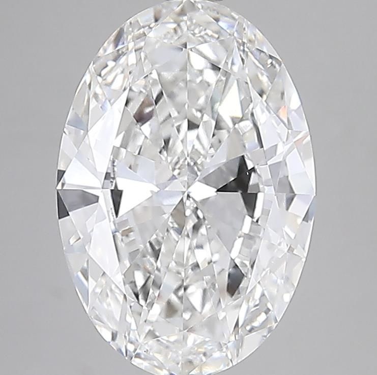 4.53 ct. oval Lab Grown Diamond front image