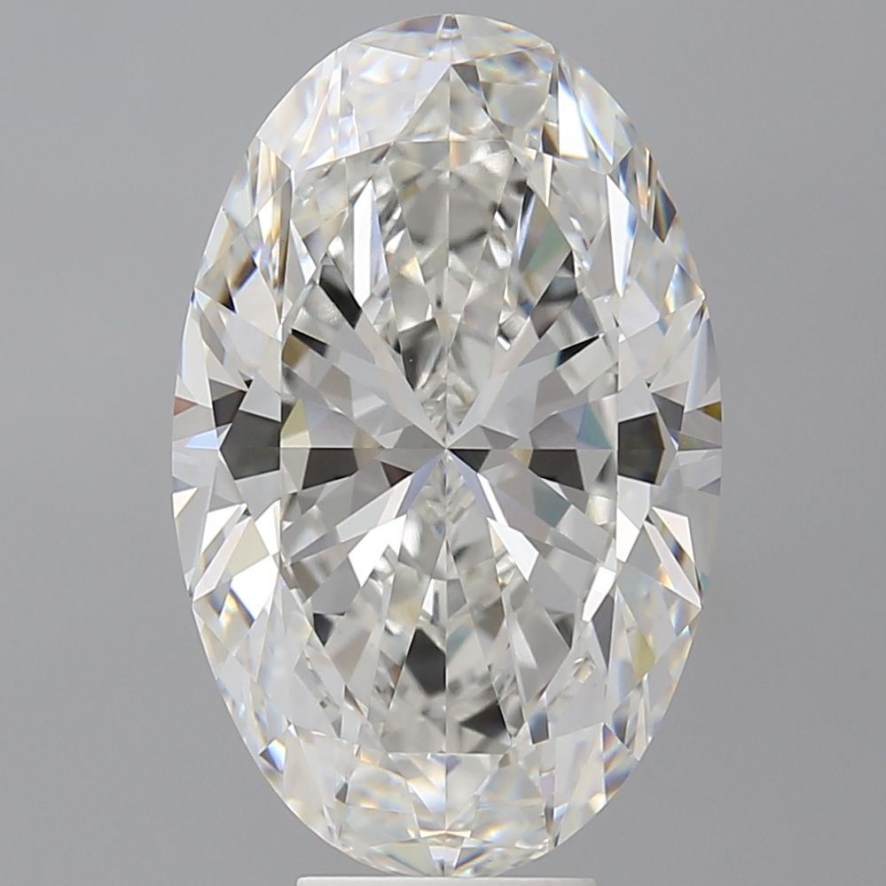 8.09 ct. oval Lab Grown Diamond front image
