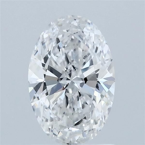 1 ct lab-grown Oval Diamond