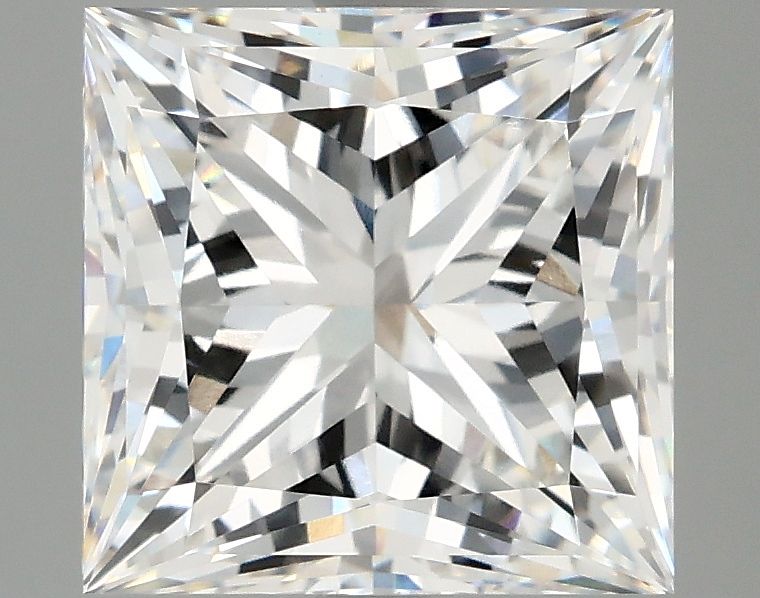 4.17 ct. princess Lab Grown Diamond front image