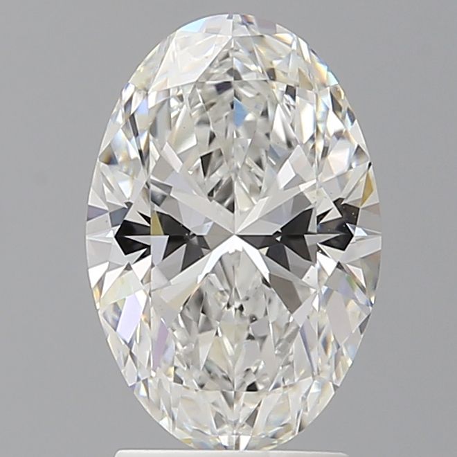 2.50 ct. oval Lab Grown Diamond front image