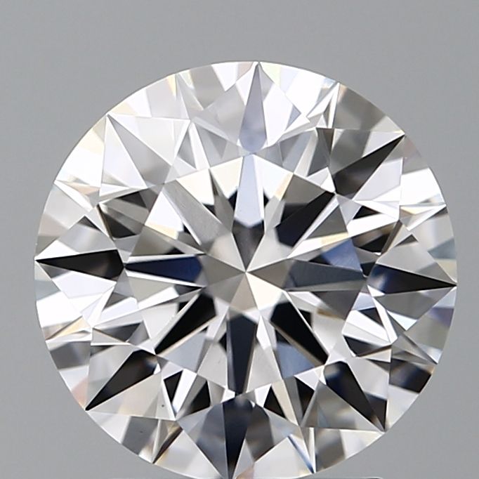 2.56 ct. round Lab Grown Diamond front image