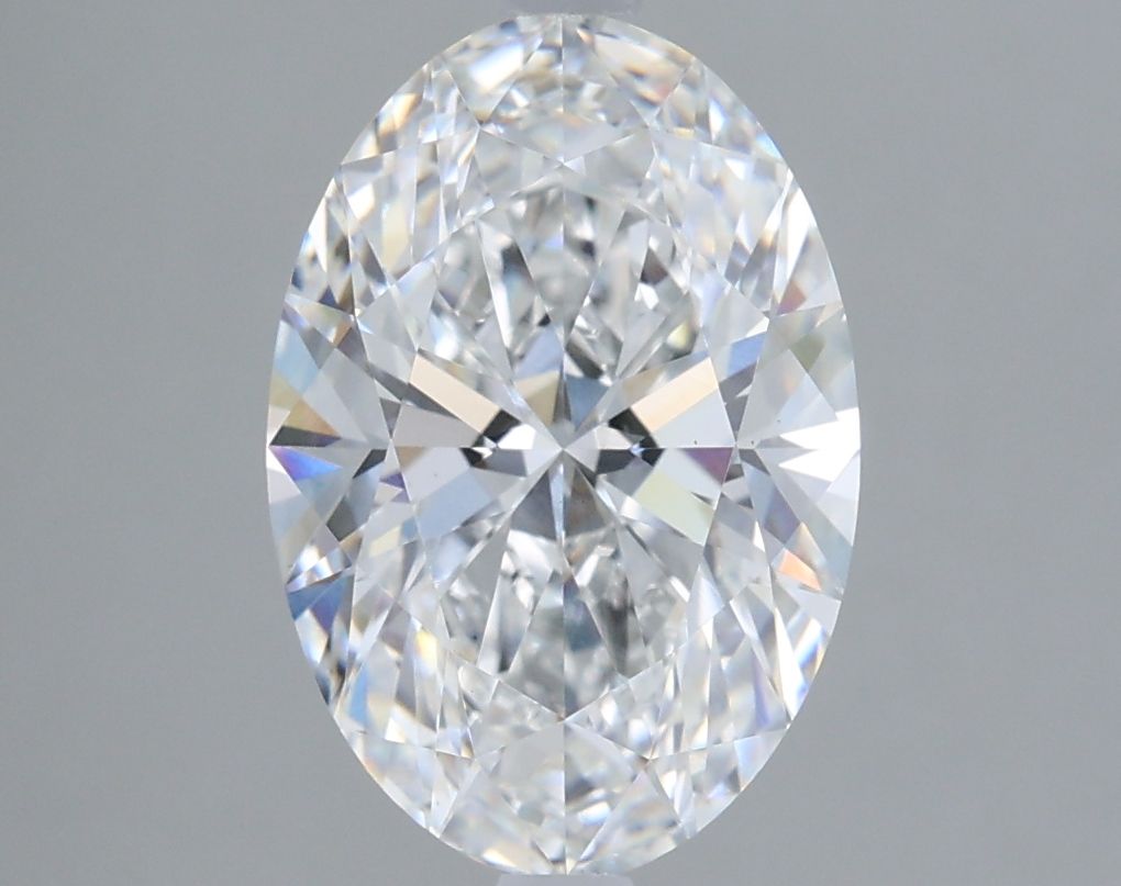 3.08 ct. oval Lab Grown Diamond front image