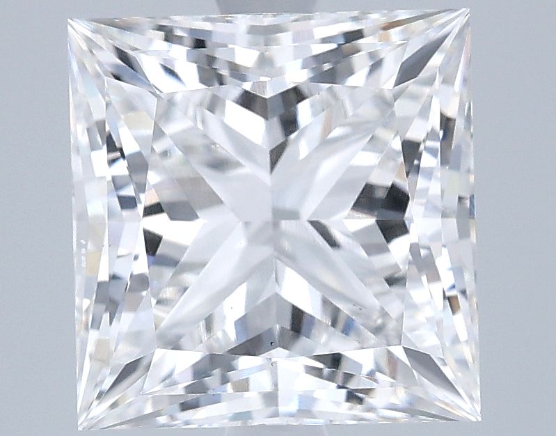 3.08 ct. princess Lab Grown Diamond front image