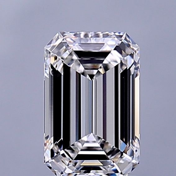 1.69 ct. emerald Lab Grown Diamond front image