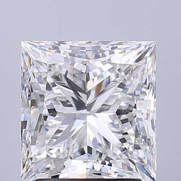 2.50 ct. princess Lab Grown Diamond front image