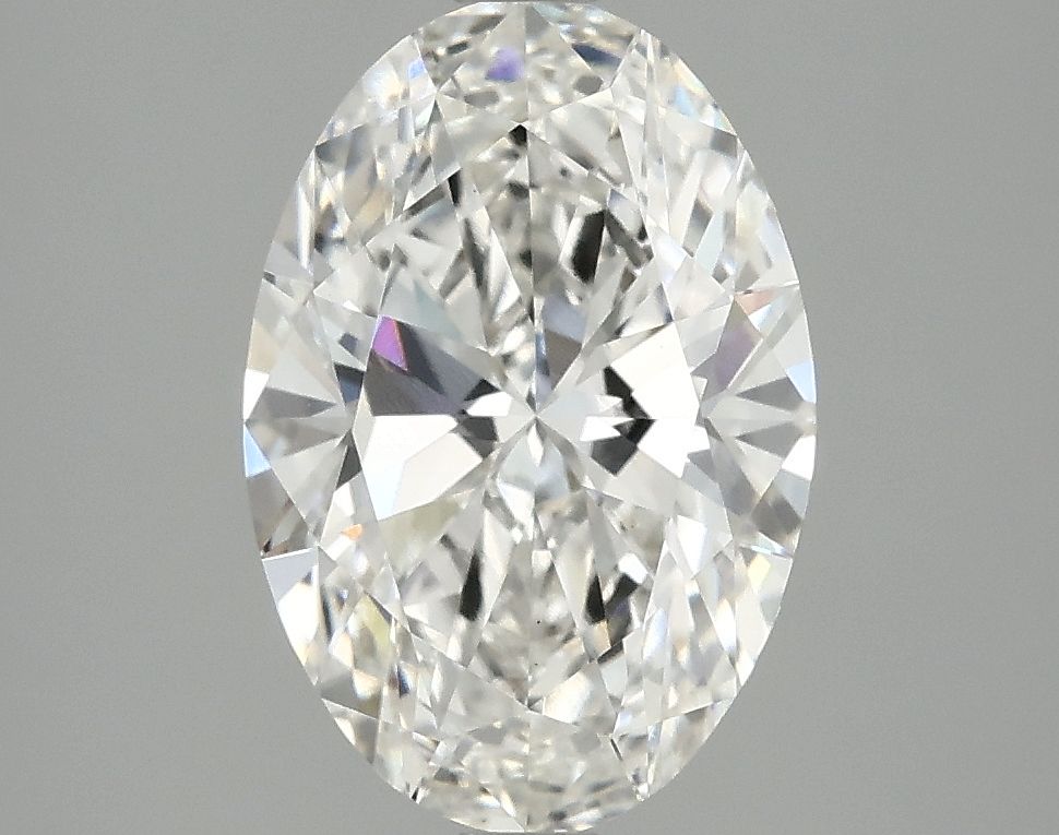 2.73 ct. oval Lab Grown Diamond front image