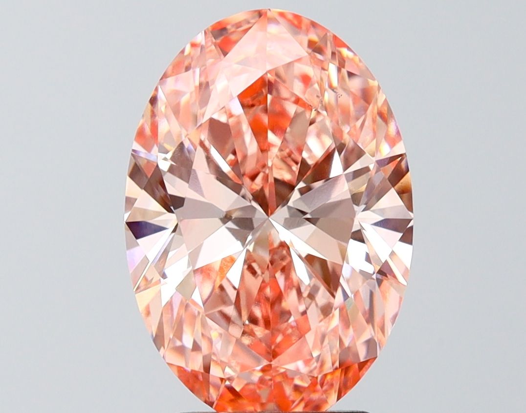 3.53 ct. oval Lab Grown Diamond front image