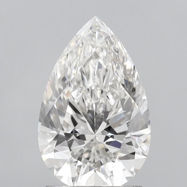 2.01 carat f VS1 EX Cut IGI pear diamond