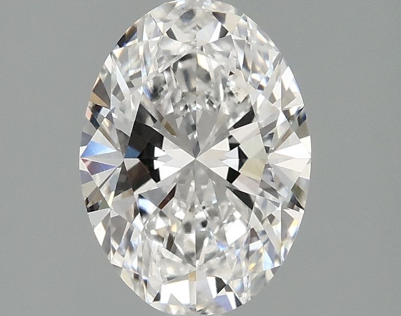1.42 ct. oval Lab Grown Diamond front image