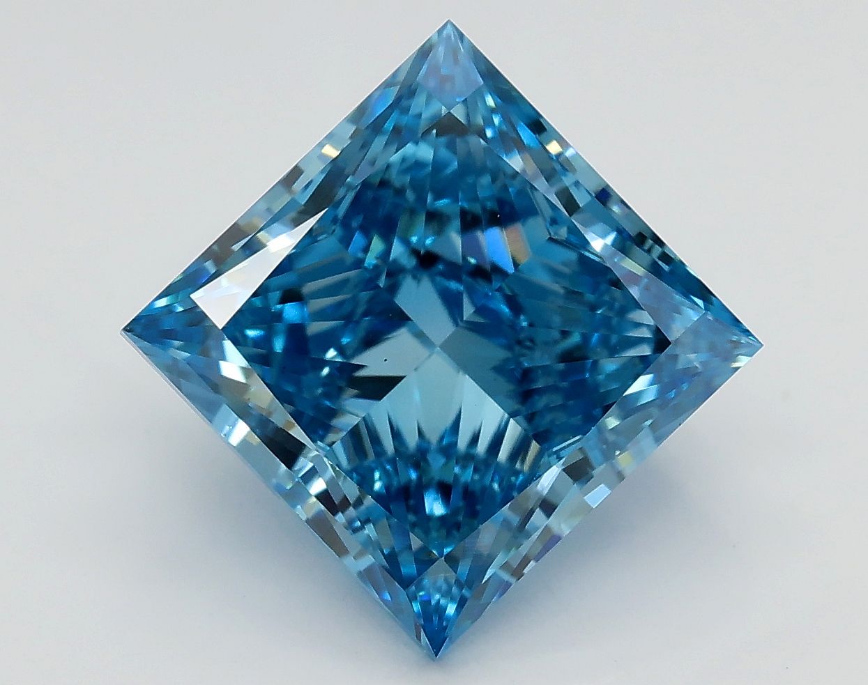 4.50 ct. princess Lab Grown Diamond front image