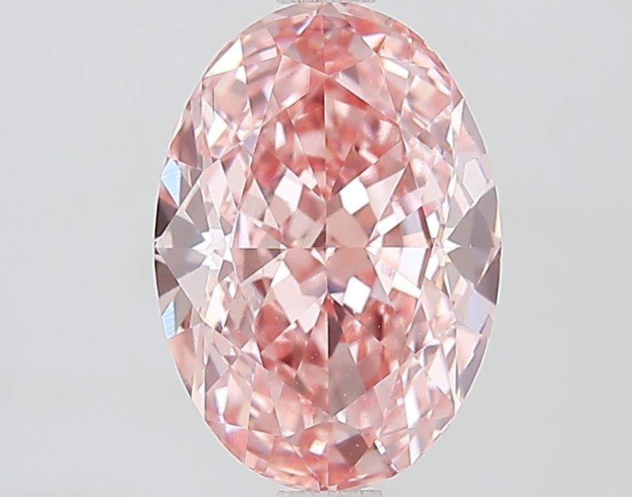 2.75 ct. oval Lab Grown Diamond front image
