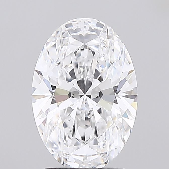 2.07 ct. oval Lab Grown Diamond front image