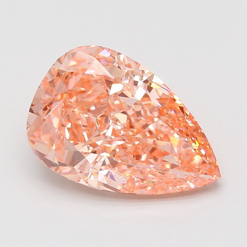 6.09 ct. pear Lab Grown Diamond front image