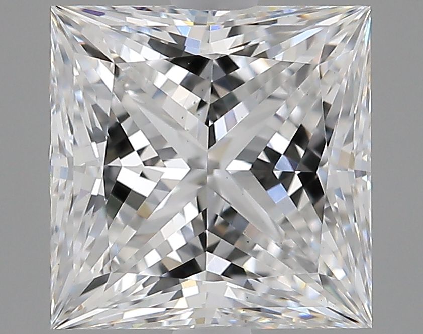 3.02 ct. princess Lab Grown Diamond front image
