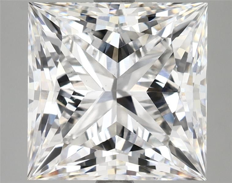 5.64 ct. princess Lab Grown Diamond front image