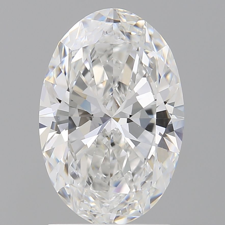 2.10 ct. oval Lab Grown Diamond front image