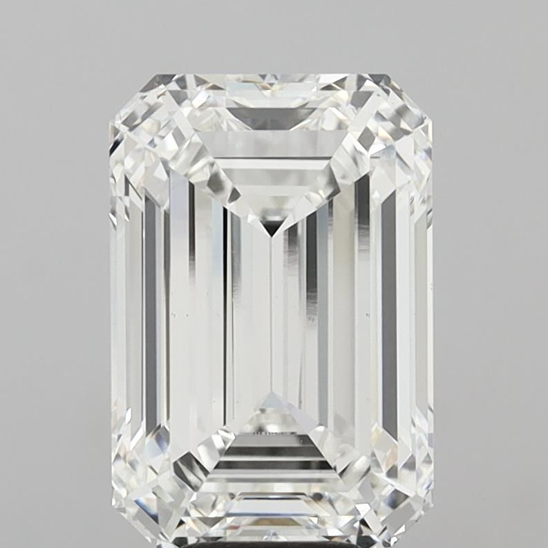 9.09 ct. emerald Lab Grown Diamond front image