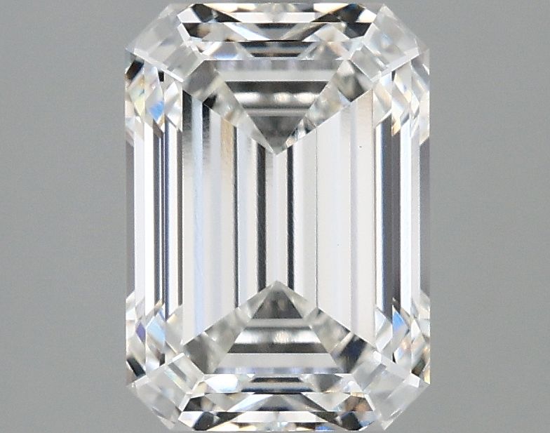 2.58 ct. emerald Lab Grown Diamond front image
