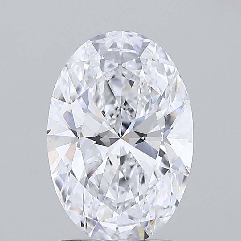 1.70 ct. oval Lab Grown Diamond front image