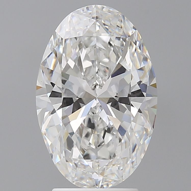 3.60 ct. oval Lab Grown Diamond front image