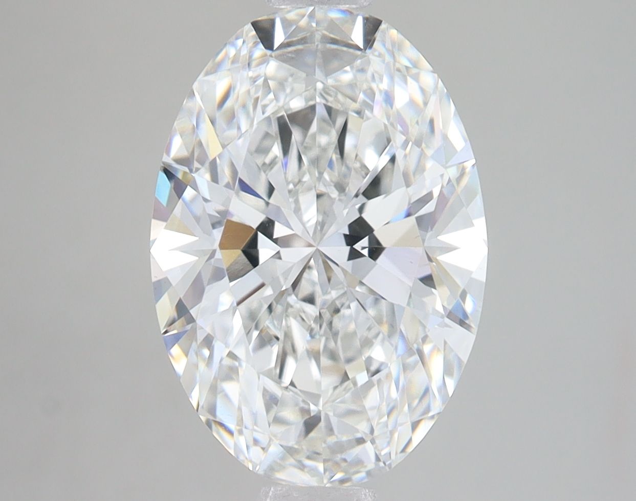 3.57 ct. oval Lab Grown Diamond front image