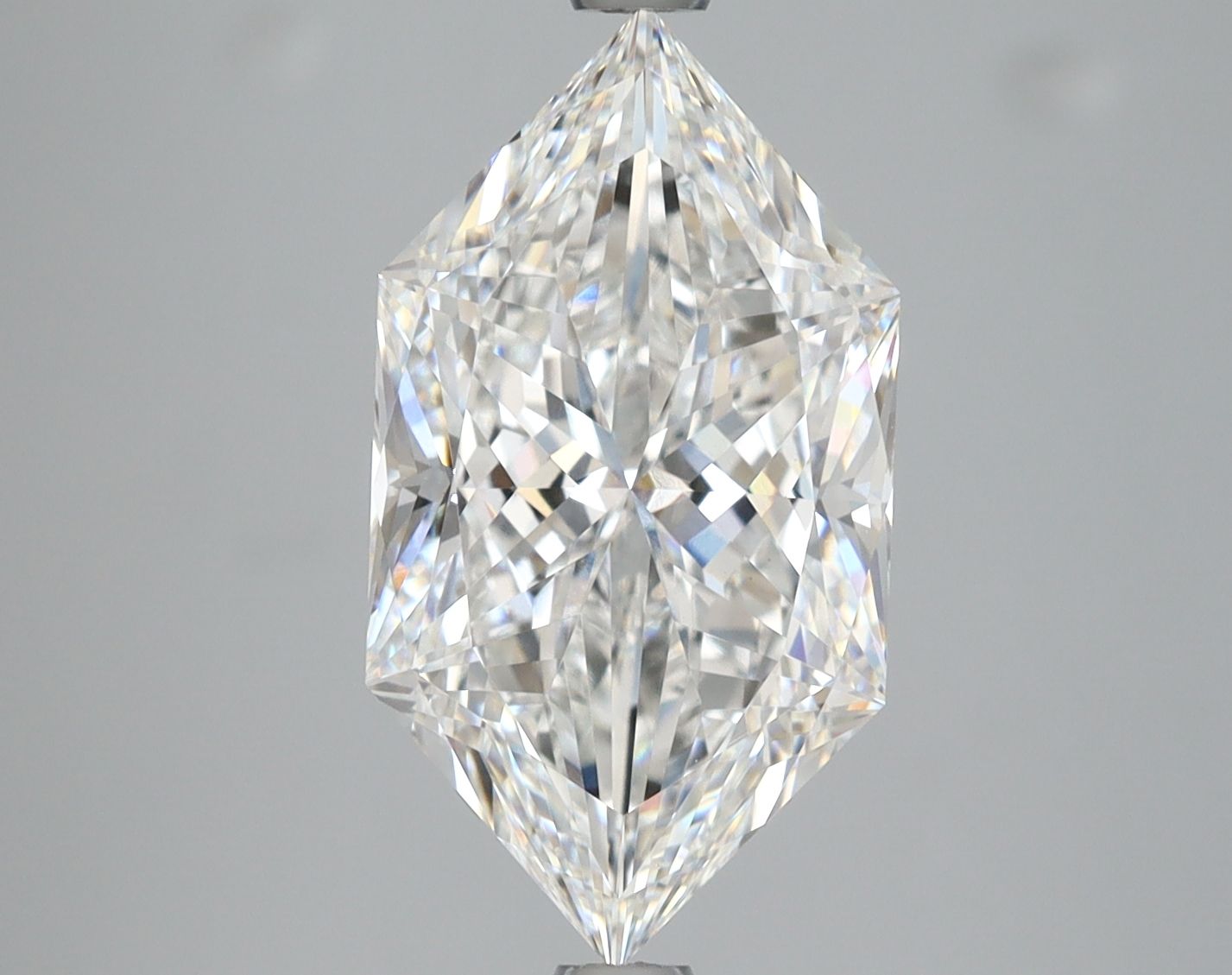 4.32 ct lab-grown Hexagonal Diamond