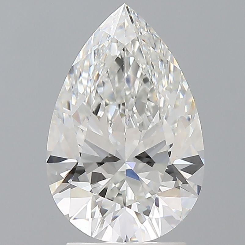 2.60 ct. pear Lab Grown Diamond front image