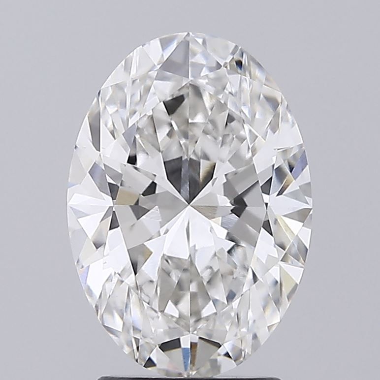 2.72 ct. oval Lab Grown Diamond front image