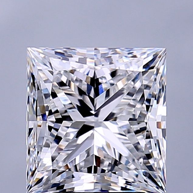 3.69 ct. princess Lab Grown Diamond front image
