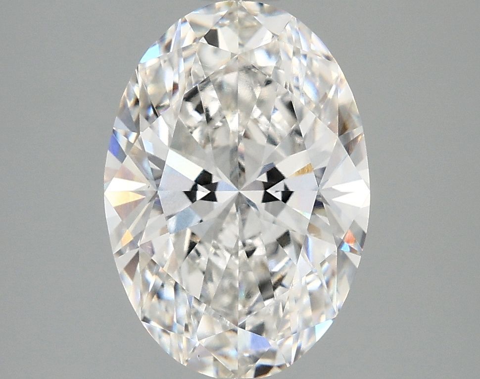 2.85 ct. oval Lab Grown Diamond front image
